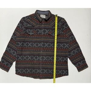 Post James Stand Tall Southern Western Shirt Mens 2XL Thick Cowboy Pearl Snap‎